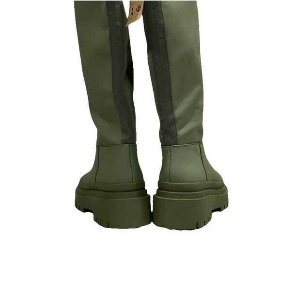 Steve Madden Women's Macall Fashion Boot, Olive, 9 - Picture 6 of 10